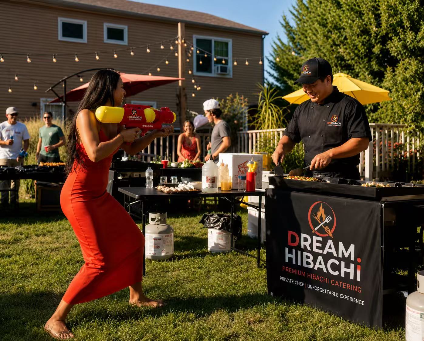 Hibachi party
